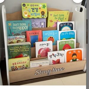 ❤️ Large Montessori bookshelf, Montessori furniture, Kids boocase